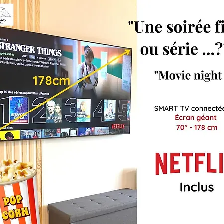 Διαμέρισμα L'eden - Centre Historique - 2ch - Ascenseur - Spacieux 75m2 - 6 Pers - Parking Public En Face Arras